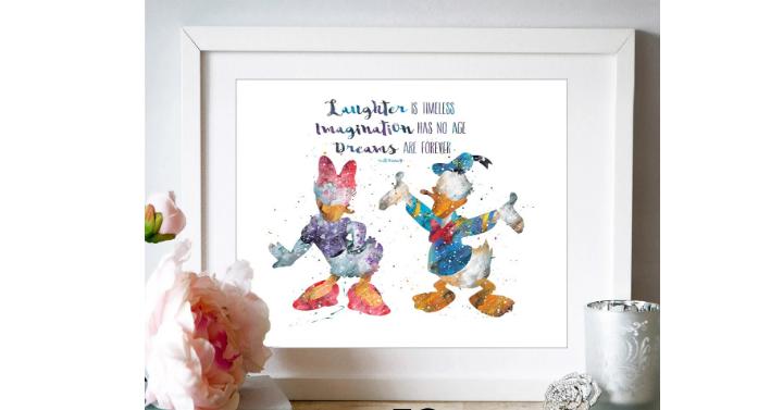 Enchanted Quotes & Characters Prints – Only $3.37!