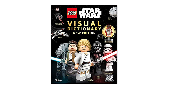 LEGO Star Wars Visual Dictionary New Edition: With Exclusive Finn Minifigure – Just $9.30!