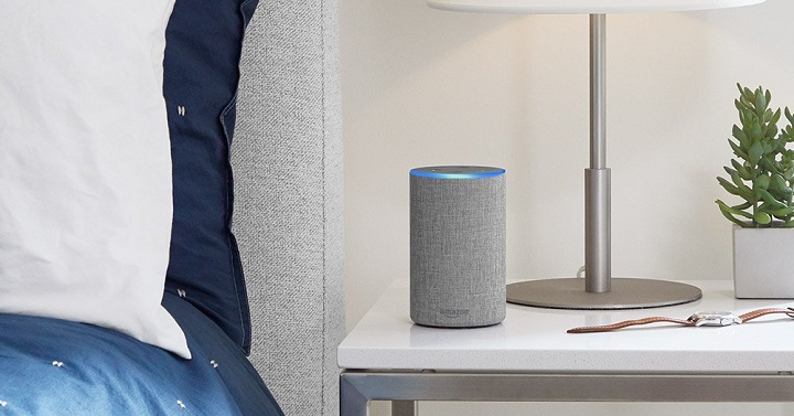 Echo (2nd Generation) Smart Speaker with Alexa Only $64.99! (Reg $99.99)