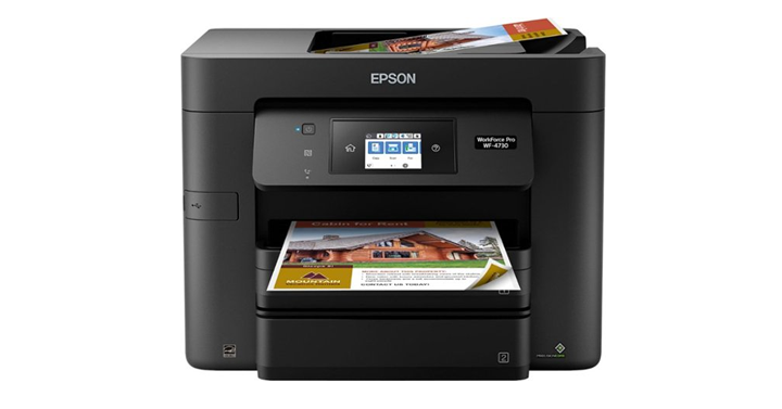 Epson WorkForce Pro WF-4730 Wireless All-In-One Printer – Just $99.99! Was $199.99!