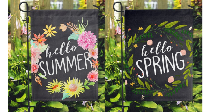 Cute Garden Flags Only $5.99 Shipped! 5 Different Options Available!