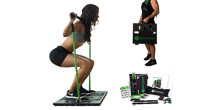 BodyBoss Home Gym 2.0 – Full Portable Gym Home Workout Package + 1 Set of Resistance Bands – Just $129.99! Was $199.99!