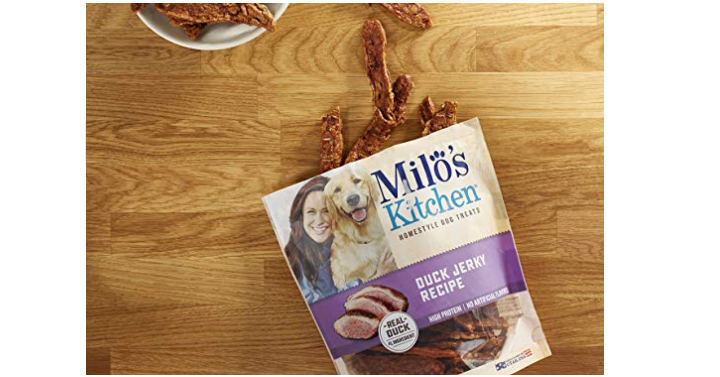 Milo’S Kitchen Duck Jerky Recipe Dog Treat, 15-Ounce Only $2.98 Shipped! (Reg. $16)