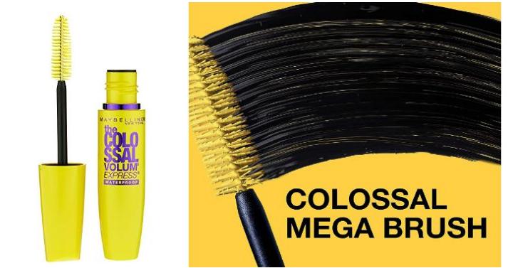 Maybelline Makeup Volum’ Express The Colossal Waterproof Mascara – Only $3.73!