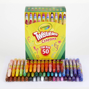 Crayola Mini Twistables Crayons 50 Count Only $7.50!