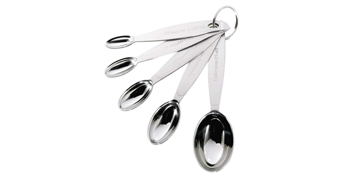 Cuisipro Stainless Steel Measuring Spoon Set – Just $6.81! Was $14.00!