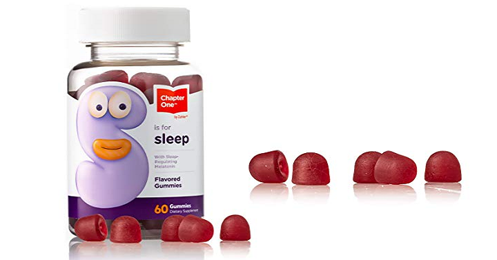 Chapter One Melatonin Gummies (60 Count) Only $5.45 Shipped!