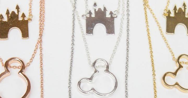 Dainty Disney Inspired Necklaces – Only $6.97!