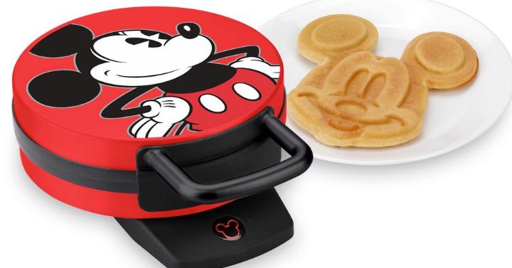 Disney Mickey Mouse Waffle Maker – Only $18.99!