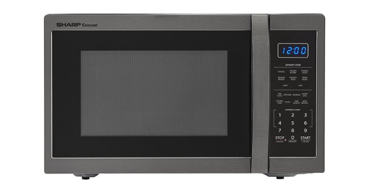 Sharp Carousel 1.4 Cu. Ft. Mid-Size Microwave – Just $119.99!