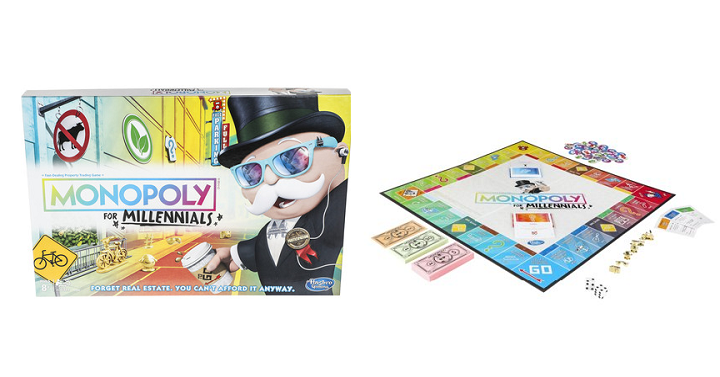 Walmart: Monopoly for Millennials Board Game Only $7.50!