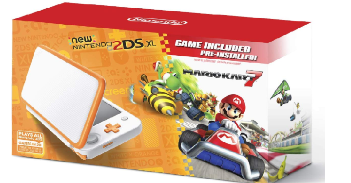 Nintendo 2DS XL with Mario Kart 7 Only $129 Shipped! (Reg. $150)