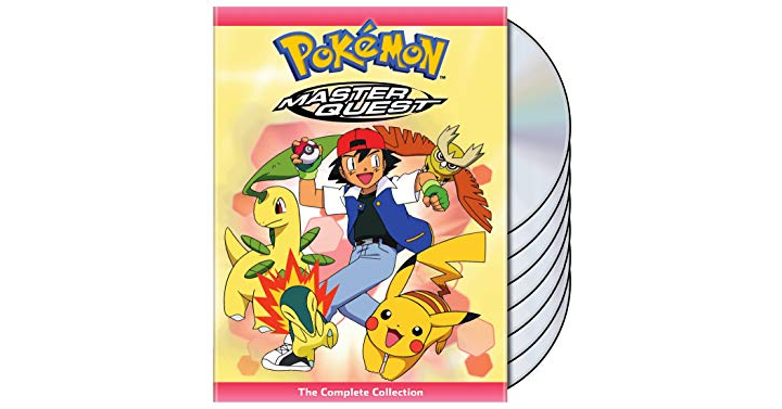 Pokemon Master Quest – Complete Collector’s Edition on DVD – Just $11.99!