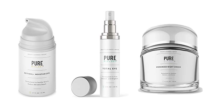 Save up to 39% on Pure Biology Beauty! Think Mother’s Day!