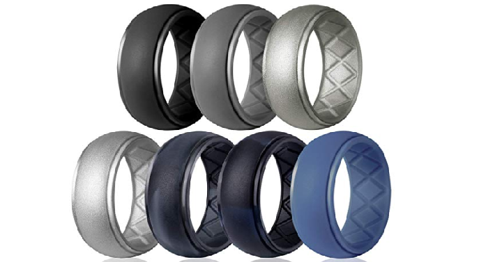 Amazon: Save 40% on Silicone Wedding Rings! Prices Start at Only $6.99!