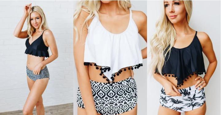 Stylish 2 Piece Swimsuits – Only $22.99!