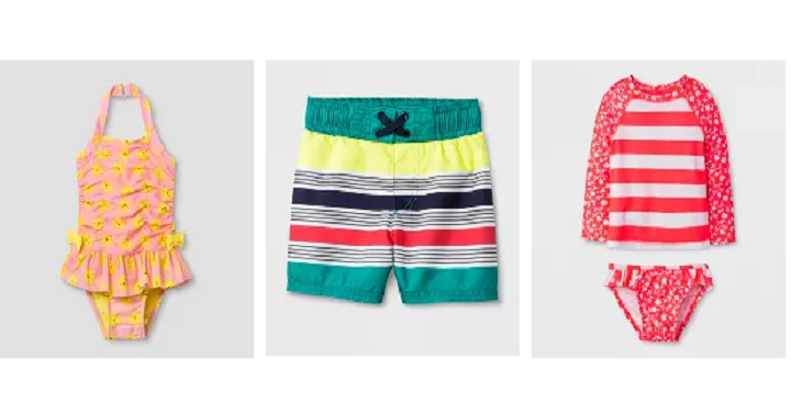 Target: Up to 60% Off Baby Swimwear!