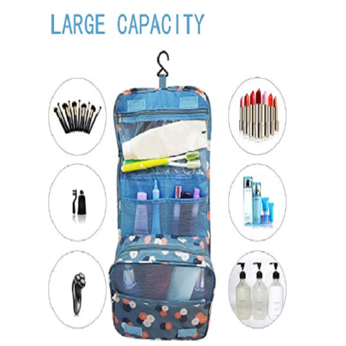 Portable Hanging Makeup Toiletry Bag Only $12.59 with coupon!