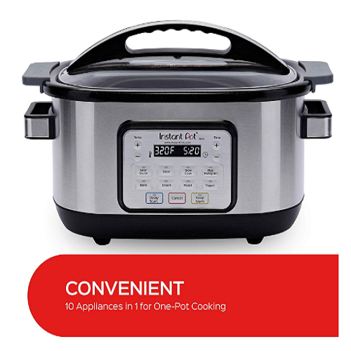 Instant Pot 6 Qt Aura Multi-Use Programmable Multicooker Only $59.95 Shipped! (Reg. $130)