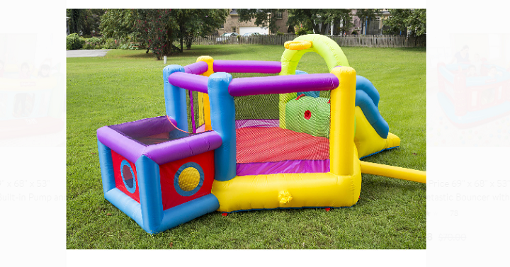Magic Time Bounce ‘N’ Play Super Fort Sport Bouncer for Only $199.98 Shipped! (Reg. $400)
