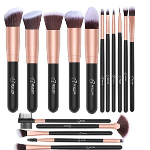 16 Piece Makeup Brush Set Only $5.99 with code!