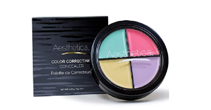 Aesthetica Color Correcting Concealer Palette Only $5.99 Shipped with coupon! (Reg. $18)