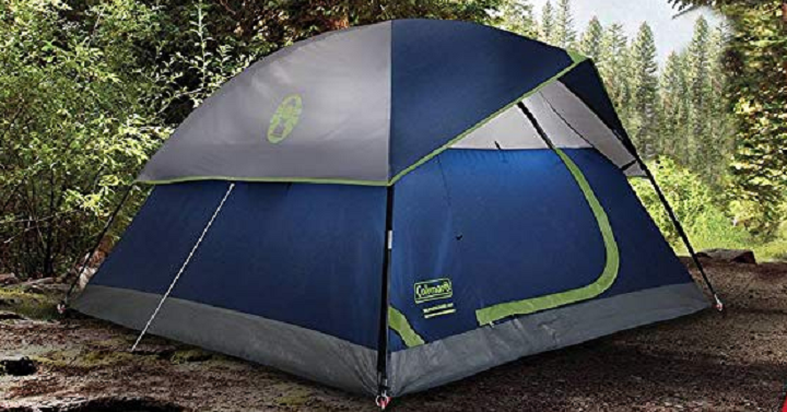 Coleman Dome Tent for Camping | Sundome Tent with Easy Setup Only $49 Shipped! (Reg. $100)