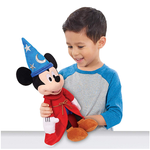 Mickey Mouse 90th Anniversary The Sorcerer’s Apprentice Musical Plush Only $12.08! (Reg. $25)