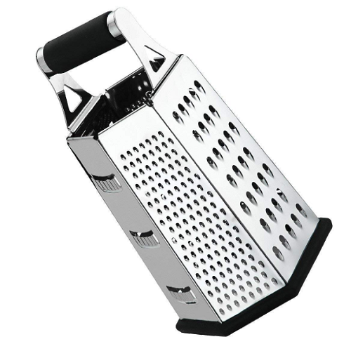 Stainless Steel 6 Sided Cheese Grater Only $6.79! (Reg. $12)