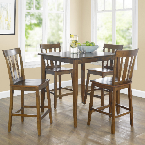 Mainstays 5-Piece Mission Counter-Height Dining Set for Only $185 Shipped! (Reg. $250)