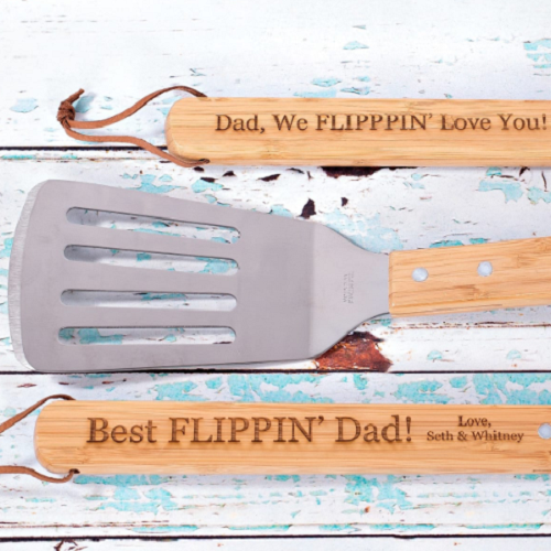 Personalized Father’s Day BBQ Spatulas Only $14.99! (Reg. $30)