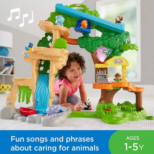 Little People Share & Care Safari Interactive Lights & Sounds Playset Only $41.99 Shipped! (Reg. $60)