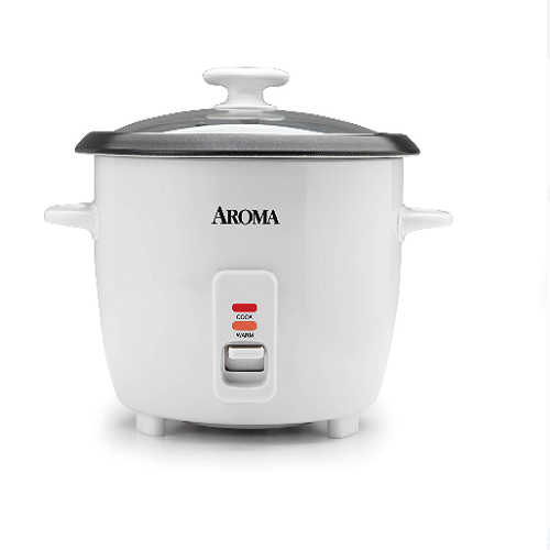 Aroma 14 Cup Non-Stick & Dishwasher Safe White Rice Cooker for Only $17.99! (Reg. $40)