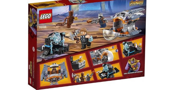 LEGO Marvel Super Heroes Avengers: Infinity War Thor’s Weapon Quest Building Kit – Only $12.99!