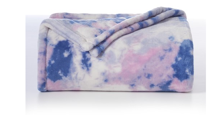 Kohl’s 30% Off! Earn Kohl’s Cash! Spend Kohl’s Cash! Stack Codes! FREE Shipping! The Big One Supersoft Plush Throw in Tie Dye – Just $5.59!