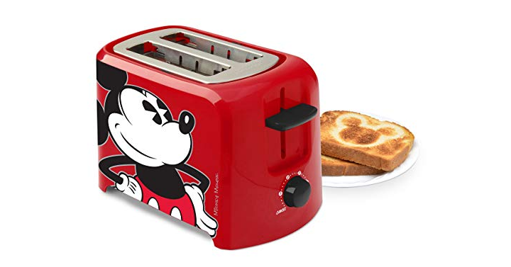 HOT! Disney Mickey Mouse 2 Slice Toaster Only $11.82! (Reg. $25)