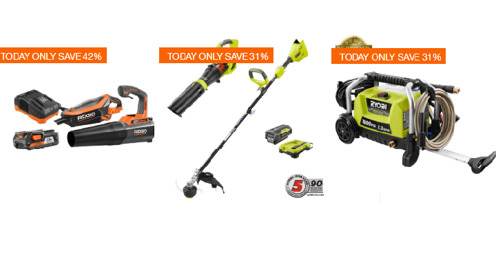 Home Depot: Save Up to 30% off Select Outdoor Power Equipment! Plus, FREE Shipping!