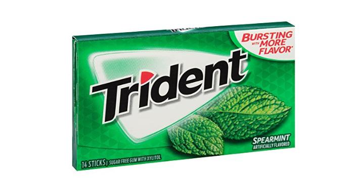 Trident Spearmint Sugar Free Gum (12 Packs) – Only $6.75!