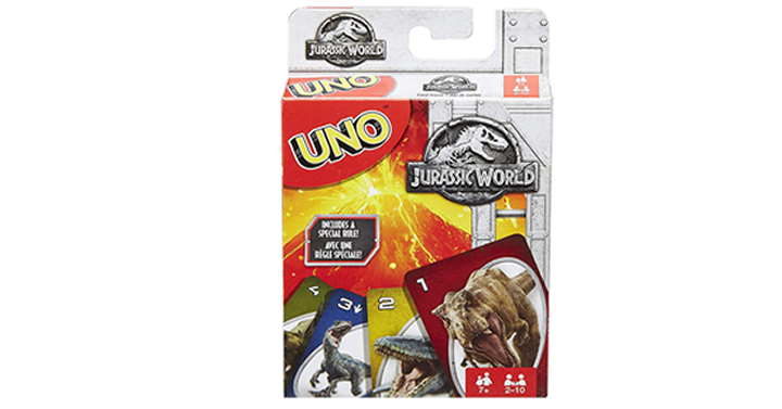 Mattel Jurassic World Uno Card Game – Just $3.47!