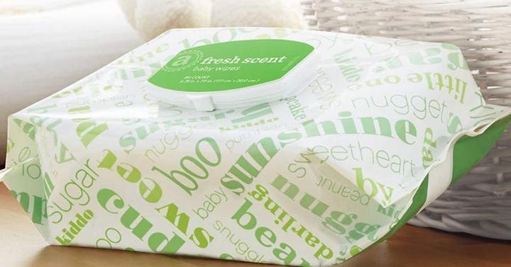 Amazon Elements Baby Wipes, Fresh Scent, 480 Count, Flip-Top Packs – Only $11.39!