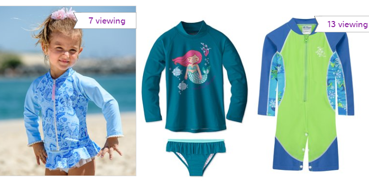Zulily: Sun-Protective Swimwear On Sale! Starting at Only $9.99!