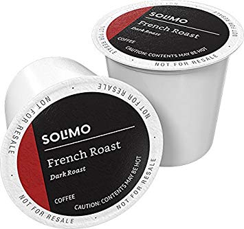 Solimo Dark Roast Coffee Pods, 100-ct—$22.03! (Prime Members)