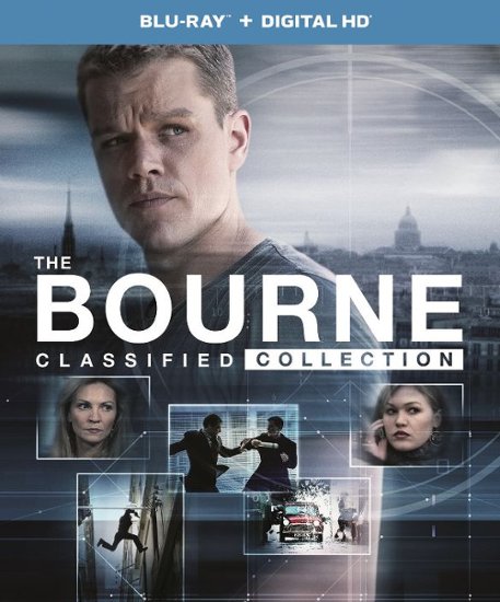 The Bourne Classified Collection – Blu-ray 5 Discs – Just $14.99!