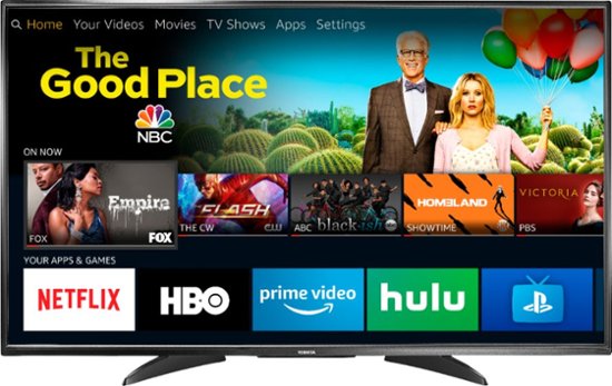 Toshiba 55” LED 2160p Smart 4K UHD TV with HDR and Fire TV Edition – Just $299.99! Was $449.99!