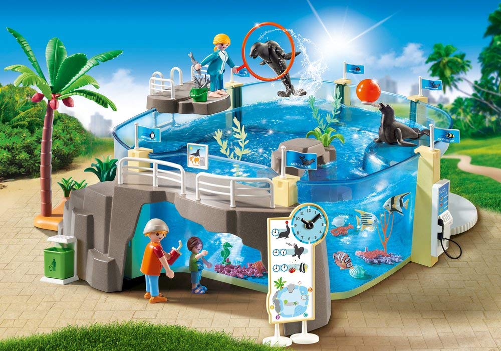 PLAYMOBIL Aquarium Building Set—$32.99!