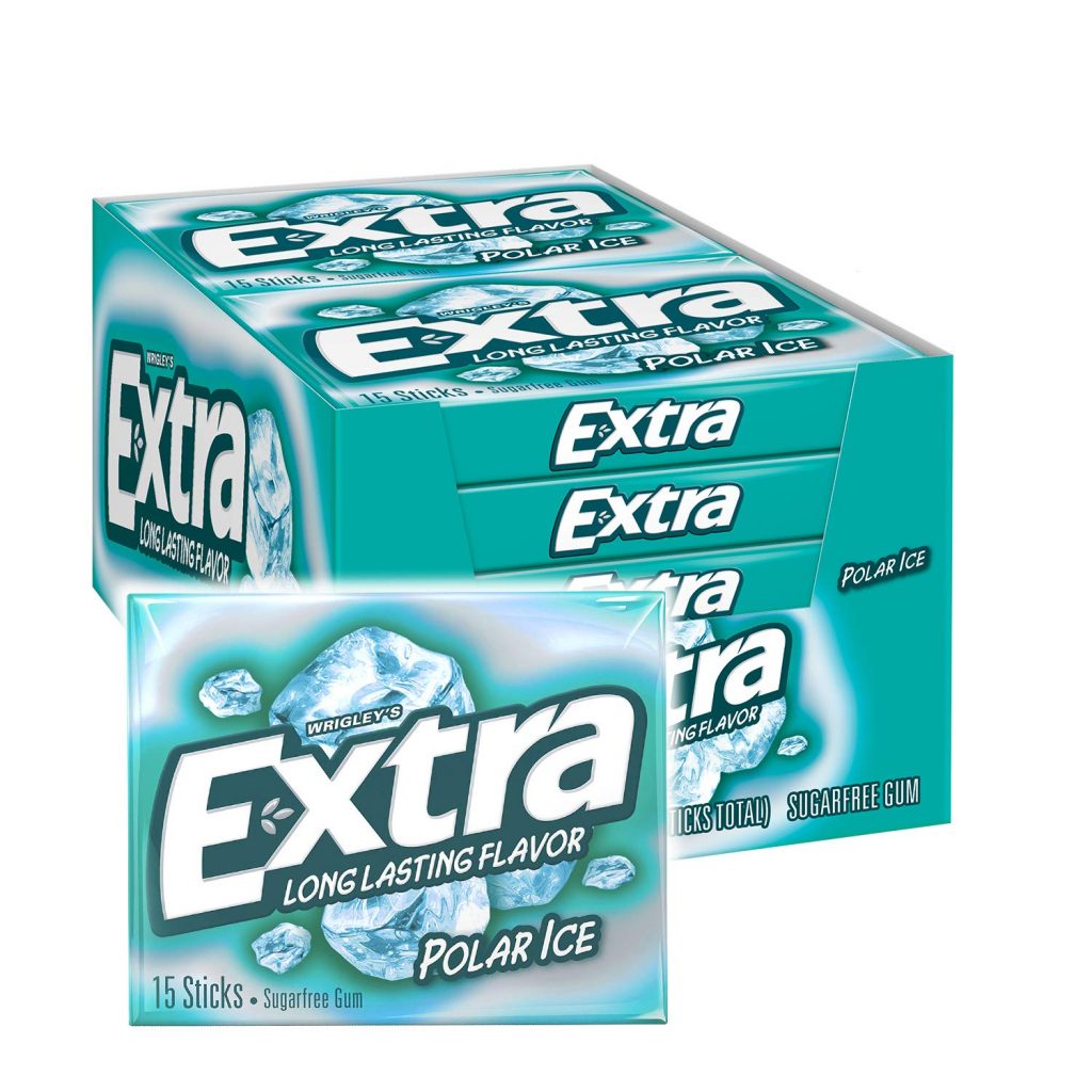 Extra Polar Ice Gum 10-Pack Only