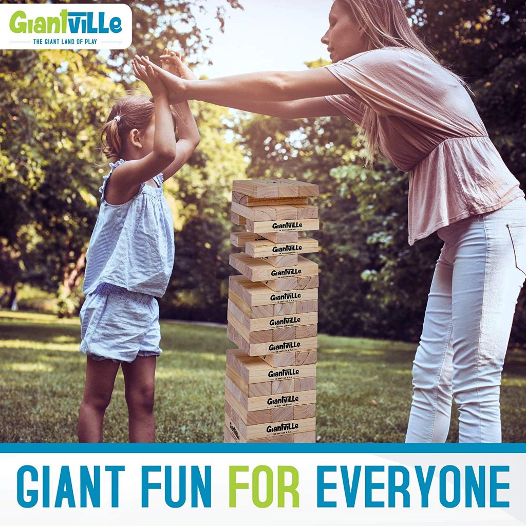 Giant Tumbling Timber Outdoor Game Just $49.99!