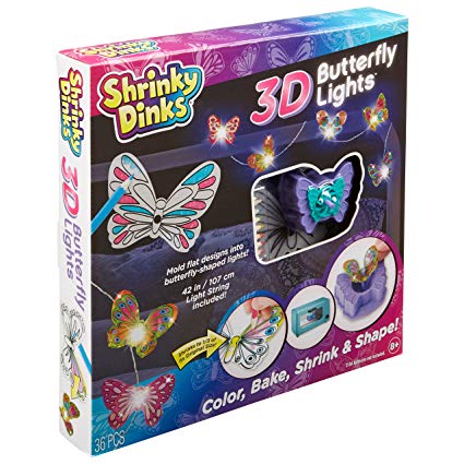 Shrinky Dinks 3D Butterfly Lights Only $9.99!