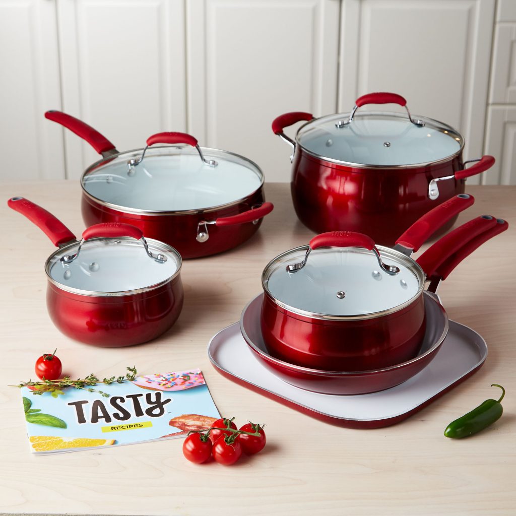 Tasty 11-pc Cookware Set Just $49.50!