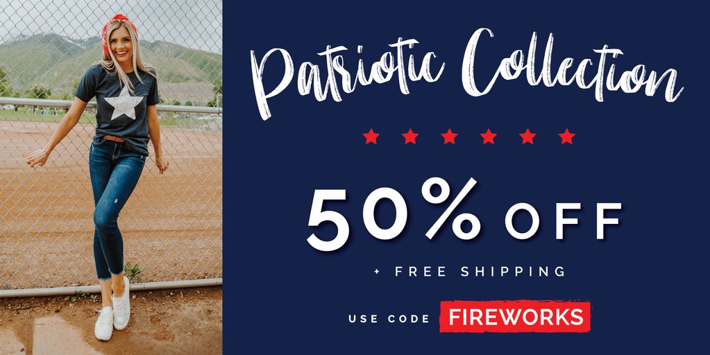 Still Available at Cents of Style! CUTE Summer Patriotic Collection Items – Additional 50% Off! Plus FREE shipping!